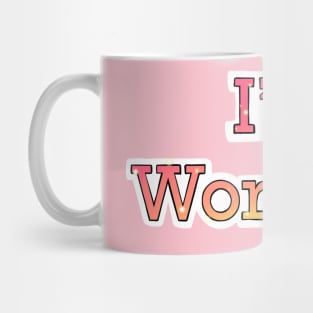 Reva Prisma I'm working text emoji Mug